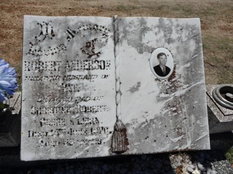Robert Herbert ANDERSON gravestone