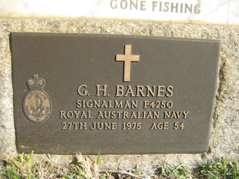 George Henry BARNES gravestone