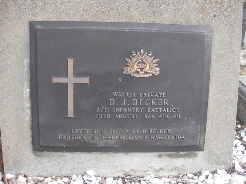 Douglas James BECKER gravestone