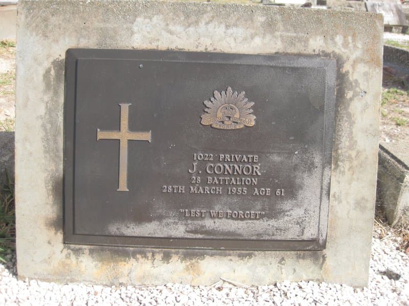 John CONNOR gravestone