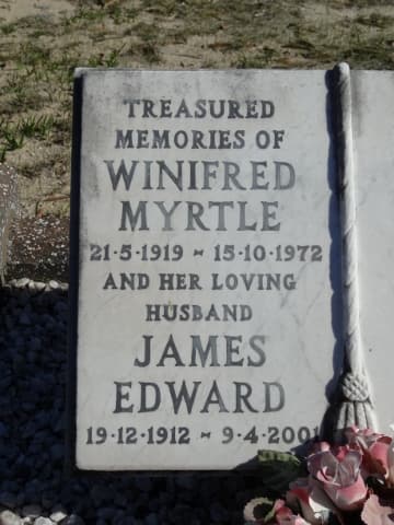 James Edward CROTTY gravestone