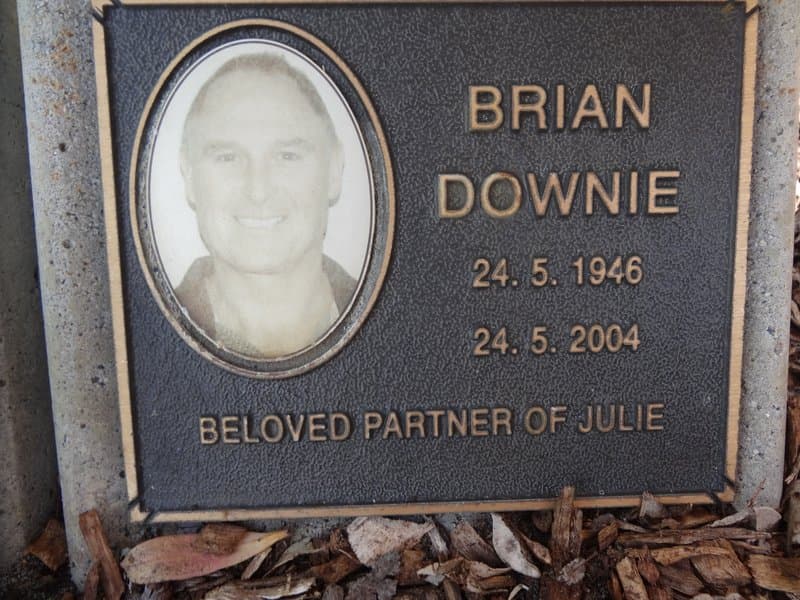 Thomas Brian DOWNIE gravestone