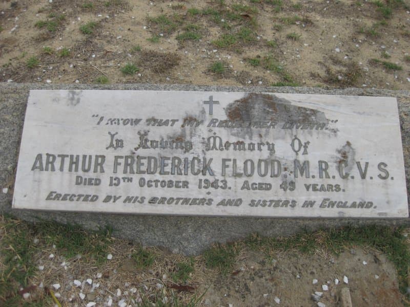 Arthur Frederick FLOOD gravestone