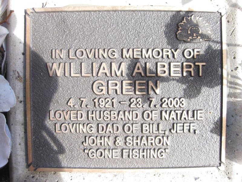 William Albert GREEN gravestone