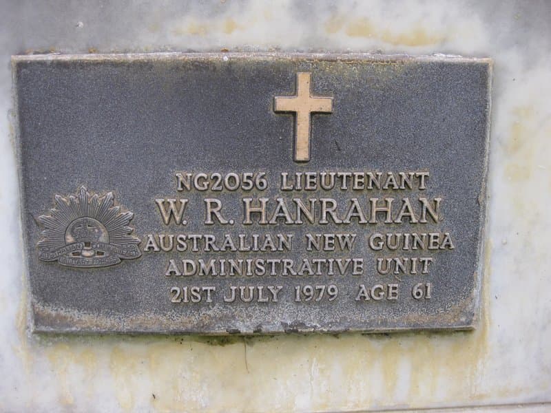 William Rupert HANRAHAN gravestone