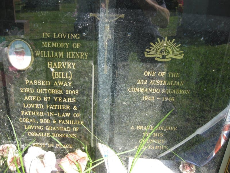 William Henry HARVEY gravestone
