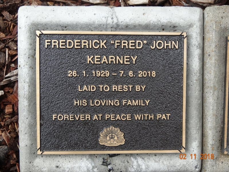 Frederick John KEARNEY gravestone