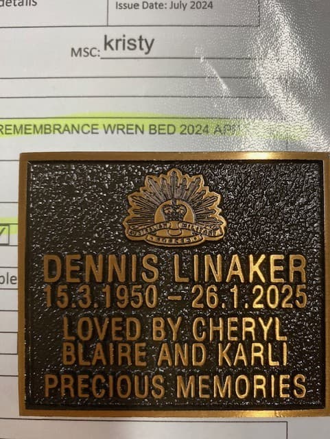 Dennis Wayne LINAKER gravestone