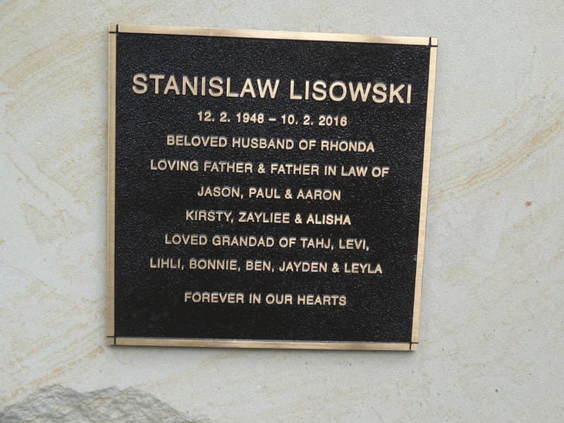 Stanislaw LISOWSKI gravestone