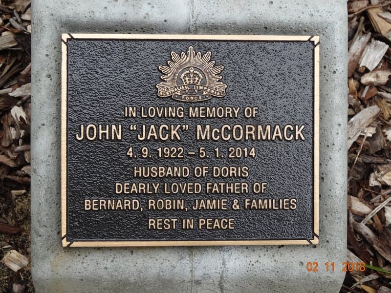 John MCCORMACK gravestone