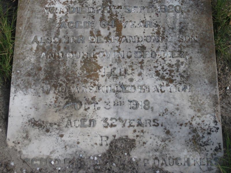 Edward (Ted) MCGHEE gravestone