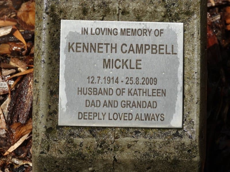 Kenneth Campbell MICKLE gravestone