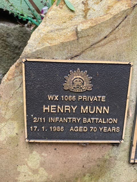 Henry MUNN gravestone