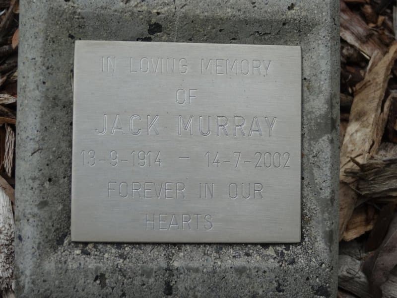 Jack MURRAY gravestone