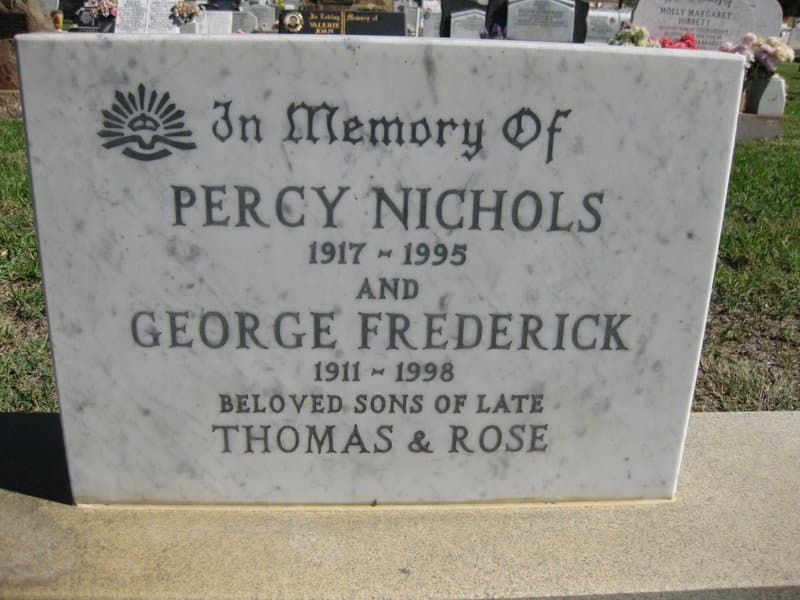 Percy NICHOLS gravestone