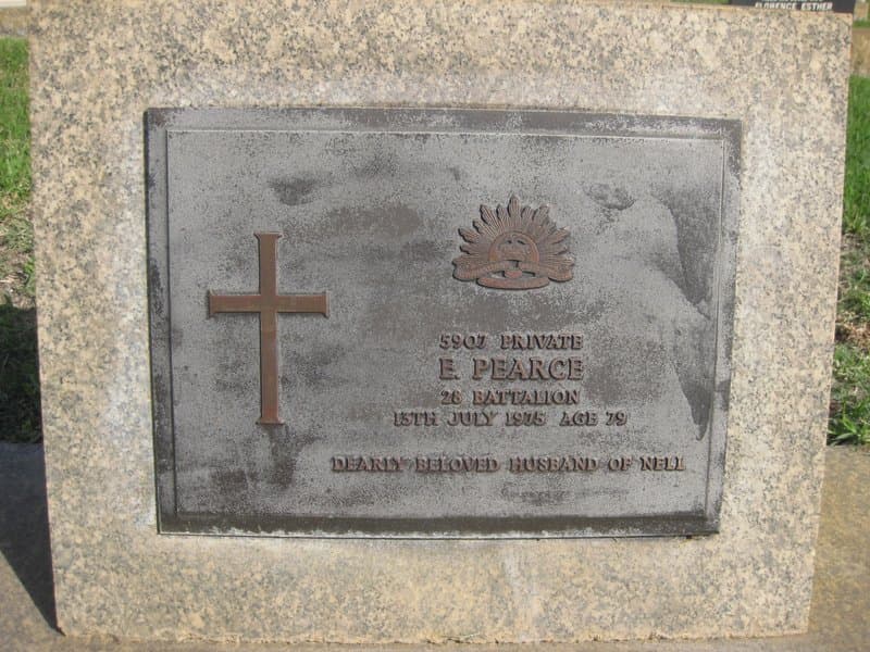 Edward PEARCE gravestone