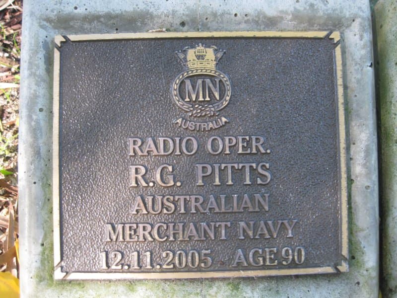 Reginald Graham PITTS gravestone