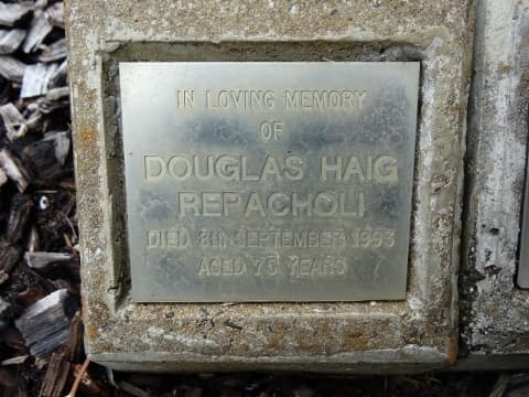 Douglas Haig REPACHOLI gravestone