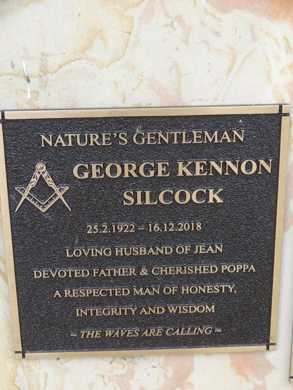 George Kennon SILCOCK gravestone