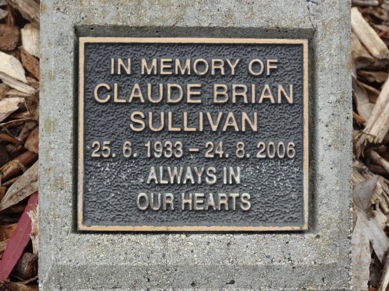 Claude Brian SULLIVAN gravestone