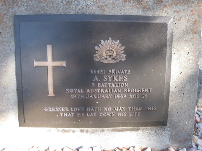 Arnold SYKES gravestone