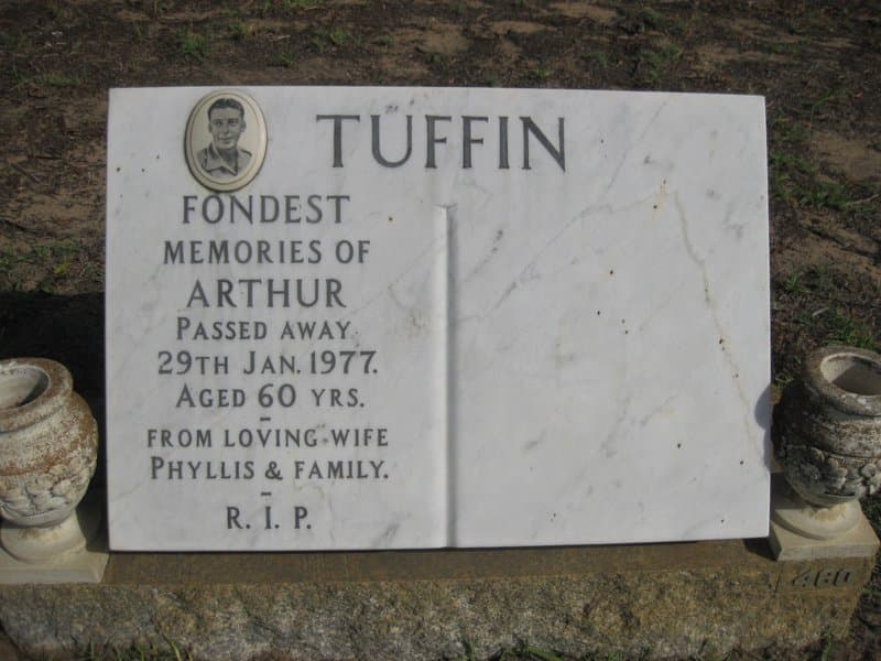 Arthur TUFFIN gravestone