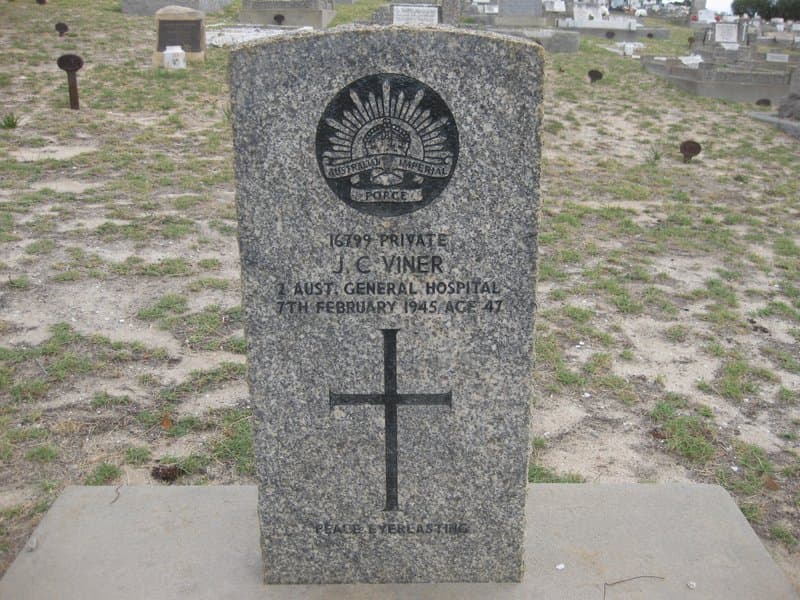 John Cecil VINER gravestone