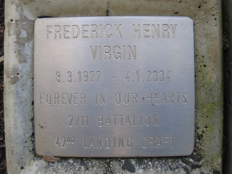 Fred Henry VIRGIN gravestone