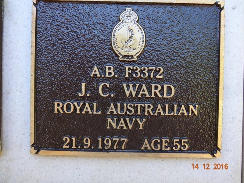 James Christopher WARD gravestone