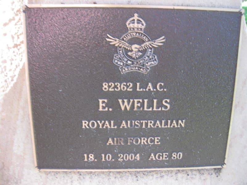 Edwin WELLS gravestone