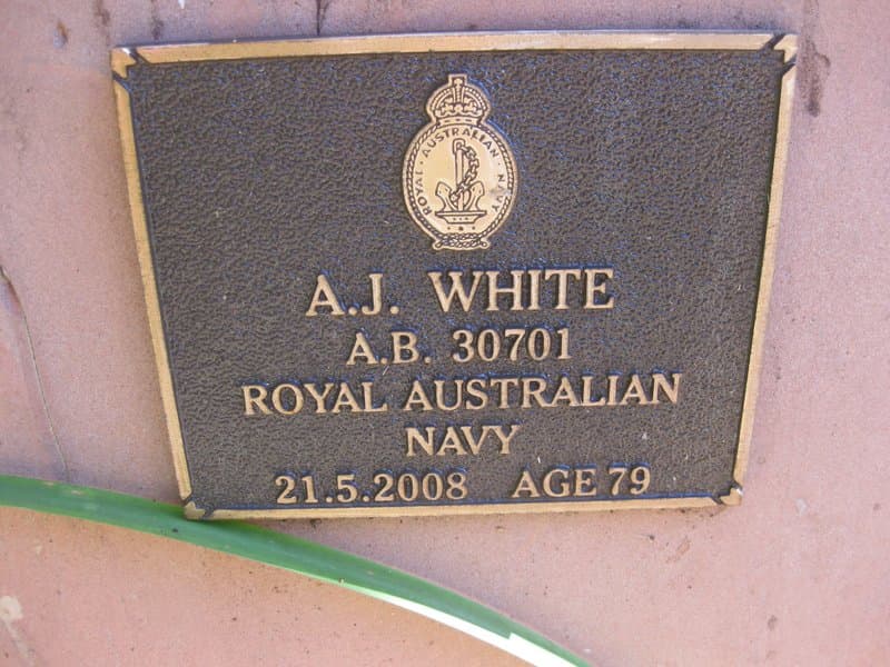 Alexander Joseph WHITE gravestone