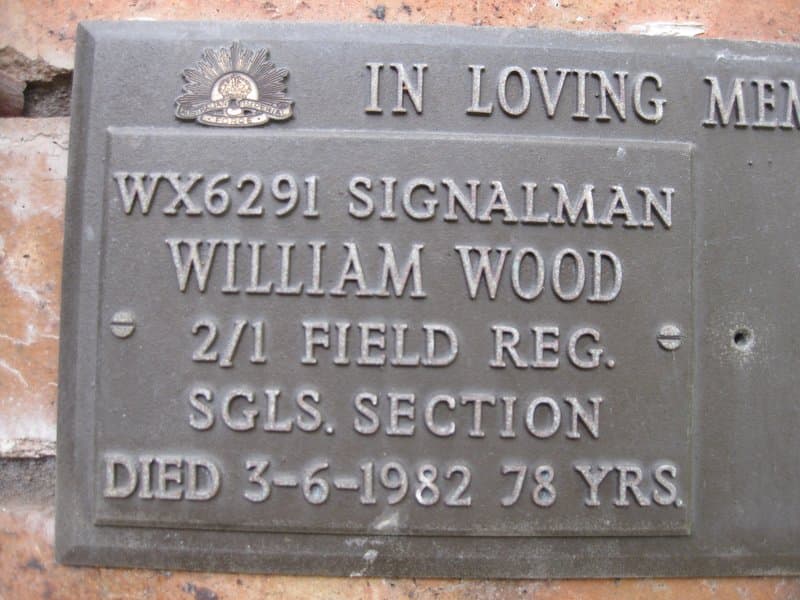 William WOOD gravestone
