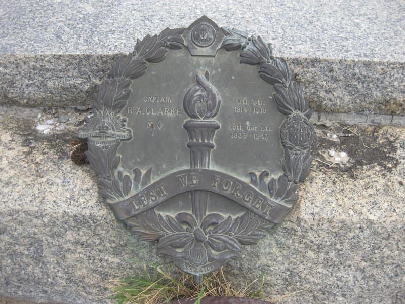 Robert Mayo CLARKE gravestone photograph 2