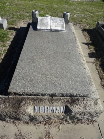 Rupert Henry Weston NORMAN gravestone photograph 3